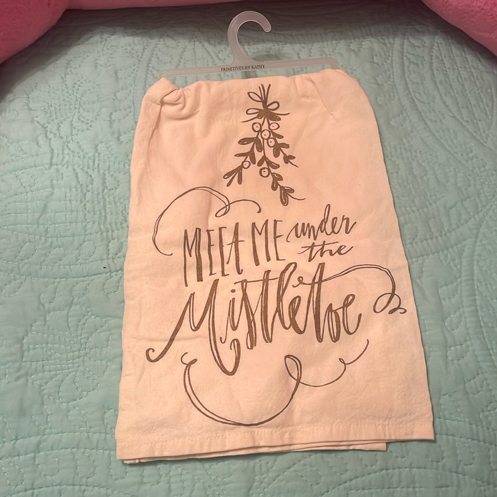 christmas kitchen towel